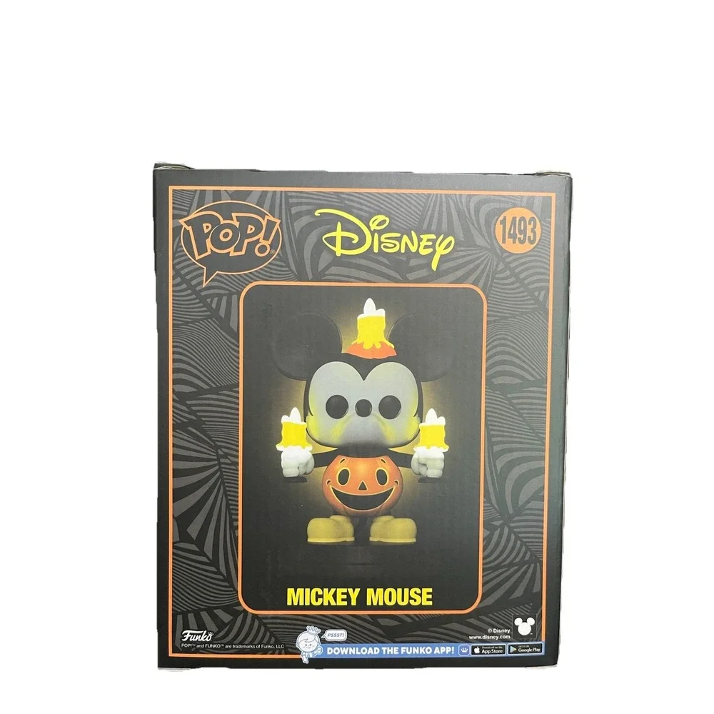 Funko Pop!‎ #1493 Mickey Mouse-Disney-Halloween-Lights Up [NRFP]